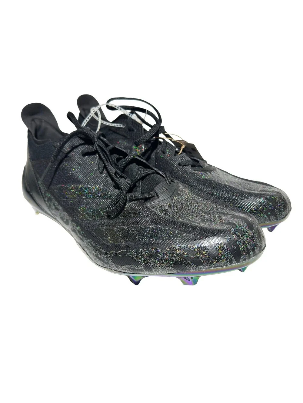 Adidas Adizero Electric Black Football Cleats IE4414 Men’s Size 18 NEW WITH TAGS